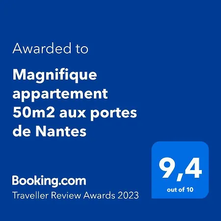 Magnifique 50m2 Aux Portes De Nantes Apartamento Vertou